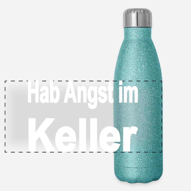 Keller Panorama Glitzer Isolierflasche 500 ml