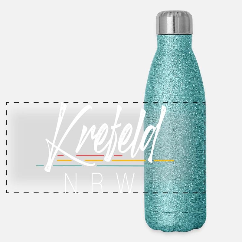 Krefeld Nrw Gourde isotherme panoramique pailletée 500 ml