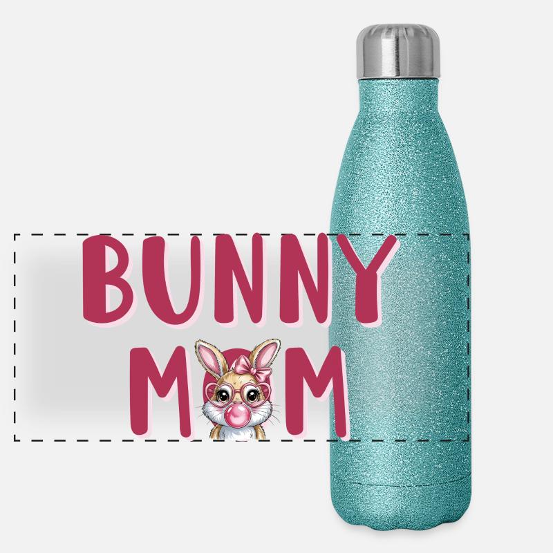 maman lapin Gourde isotherme panoramique pailletée 500 ml