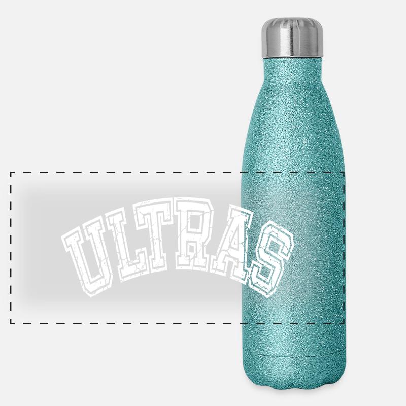 Ultras Style Rétro Gourde isotherme panoramique pailletée 500 ml