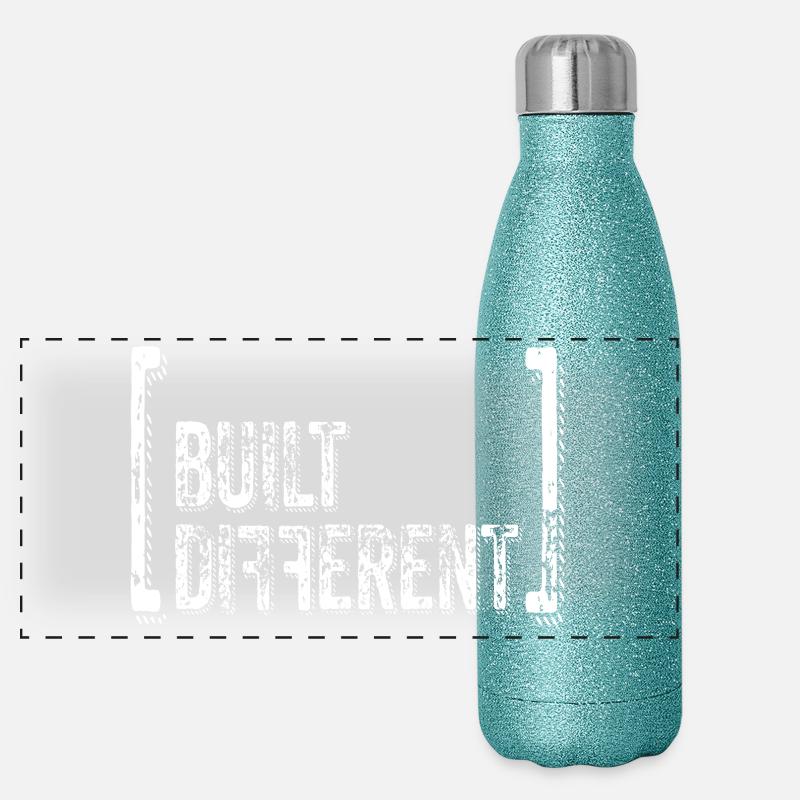 Devis de détresse construite différente Gourde isotherme panoramique pailletée 500 ml