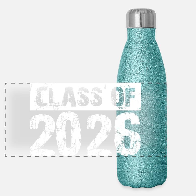 Year 2026 – Class Graduation Student Student Panoramic Glitter Thermal Bottle 500 ml