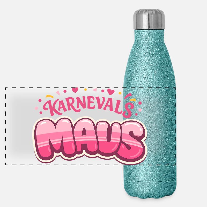 Carnival Mouse Cologne – Cologne Carnival Panoramic Glitter Thermal Bottle 500 ml