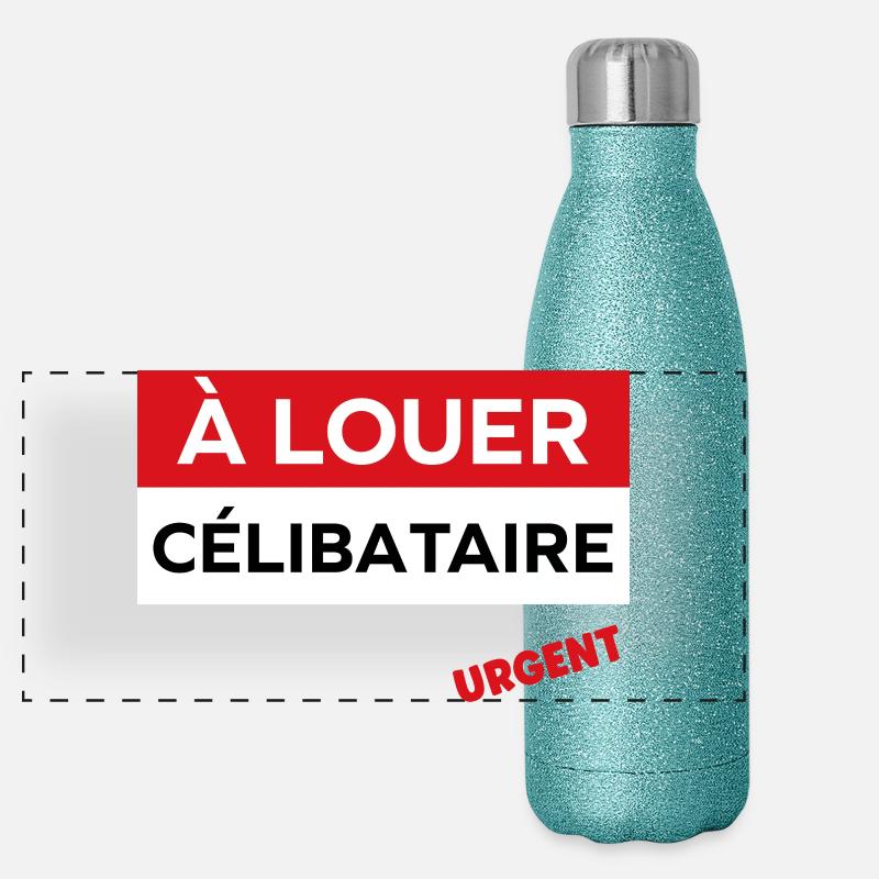 bachelor Panoramic Glitter Thermal Bottle 500 ml