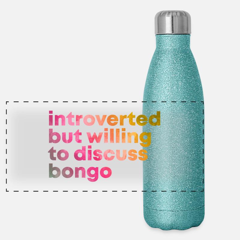 Bongo Panoramic Glitter Thermal Bottle 500 ml