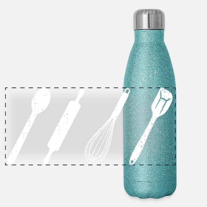 Ustensiles de cuisine Gourde isotherme panoramique pailletée 500 ml