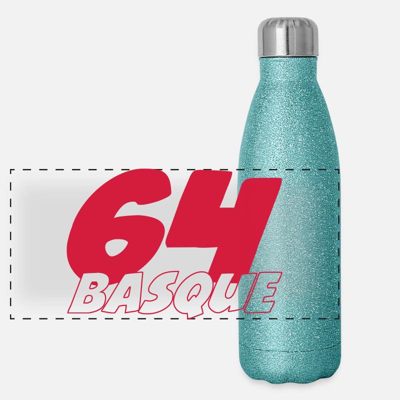 64 Basque Panoramic Glitter Thermal Bottle 500 ml