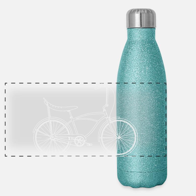 Un Bonanza classique comme design culte Gourde isotherme panoramique pailletée 500 ml