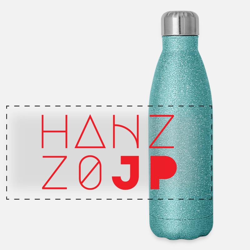HANZZO Panoramic Glitter Thermal Bottle 500 ml
