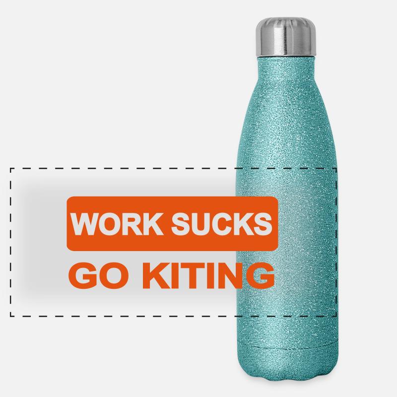 kiting Panoramic Glitter Thermal Bottle 500 ml