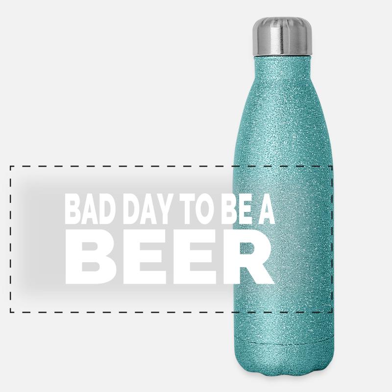 Beer Panoramic Glitter Thermal Bottle 500 ml