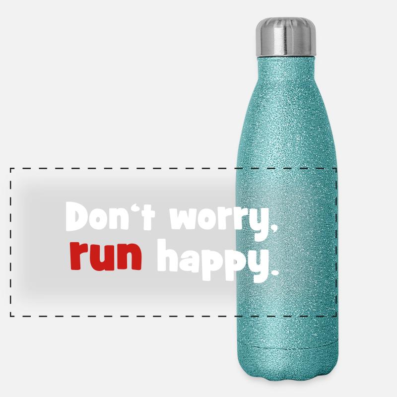 Courir Gourde isotherme panoramique pailletée 500 ml