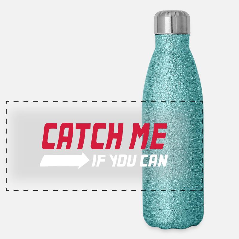 Catch me if you can Panoramic Glitter Thermal Bottle 500 ml