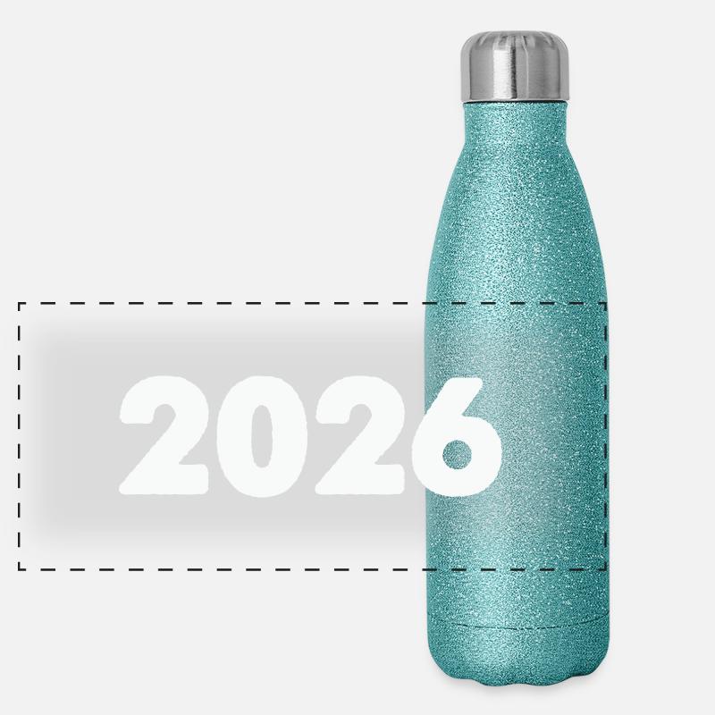 2026 Panoramic Glitter Thermal Bottle 500 ml