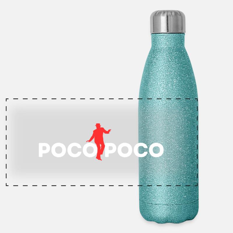INDONET Poco Poco print Panoramic Glitter Thermal Bottle 500 ml