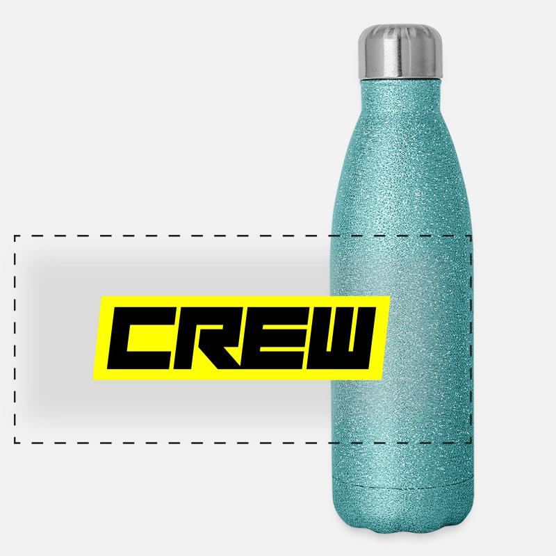 Équipage Gourde isotherme panoramique pailletée 500 ml