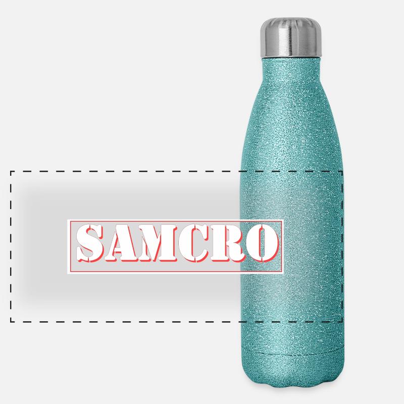 samcro Gourde isotherme panoramique pailletée 500 ml