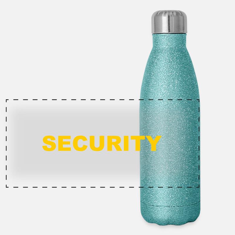 Security - Security Service - Bouncer Panoramic Glitter Thermal Bottle 500 ml