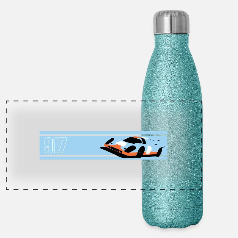 917 LM Gourde isotherme panoramique pailletée 500 ml
