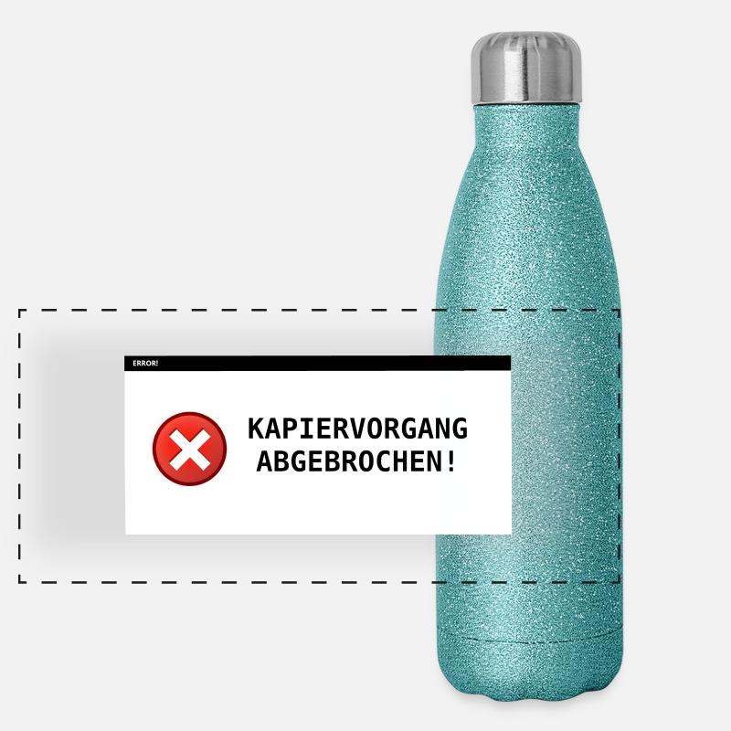 Copying process aborted Panoramic Glitter Thermal Bottle 500 ml