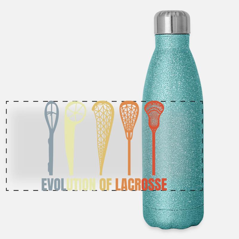 Evolution of Lacrosse Panoramic Glitter Thermal Bottle 500 ml
