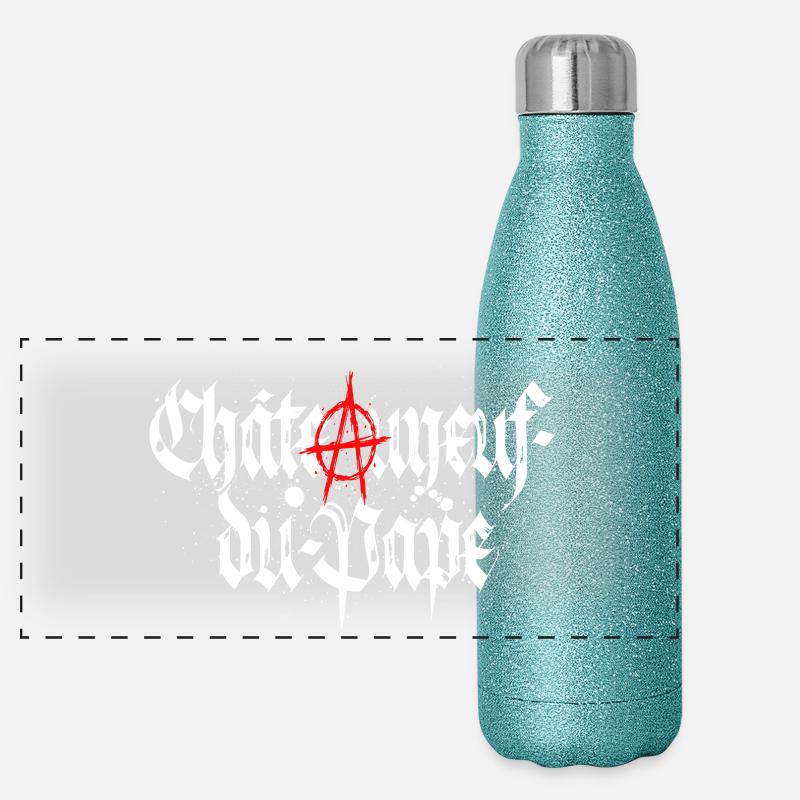 Chateauneuf-du-pape_anarchie Panoramic Glitter Thermal Bottle 500 ml