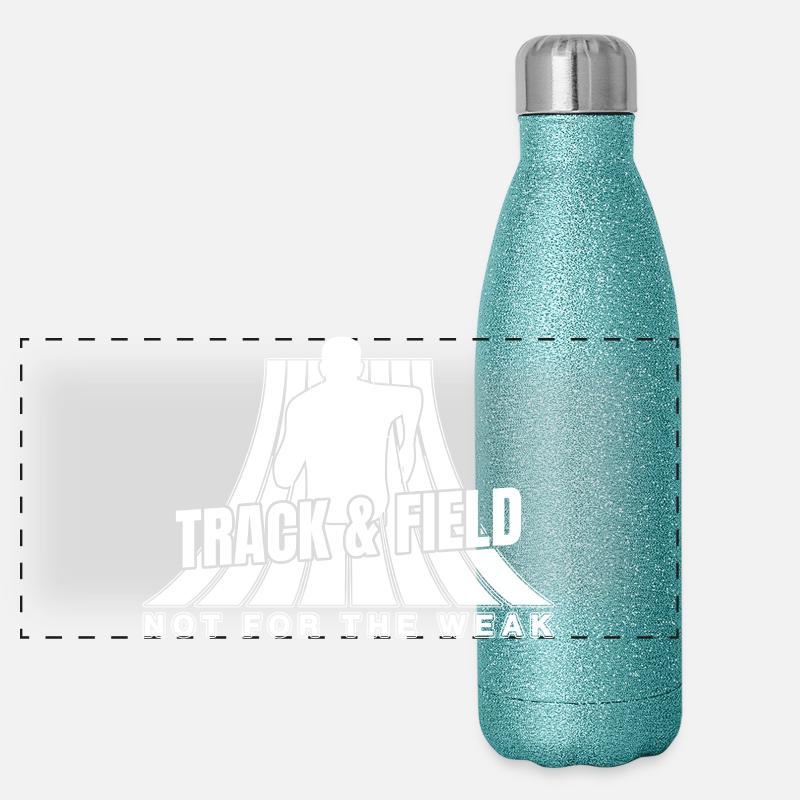 Athlétisme Athlétisme Pas pour les faibles Gourde isotherme panoramique pailletée 500 ml