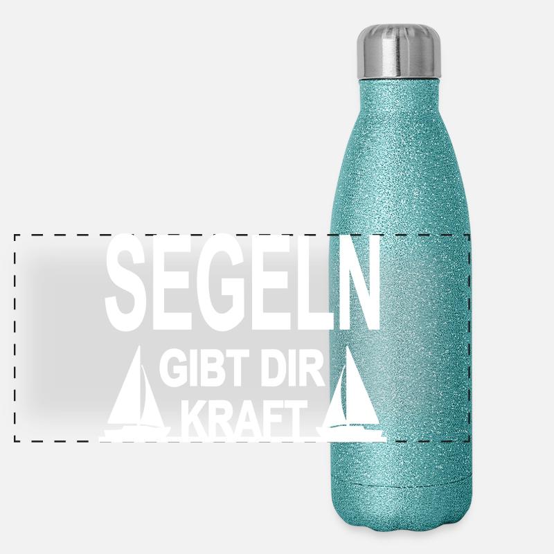 Voile Gourde isotherme panoramique pailletée 500 ml