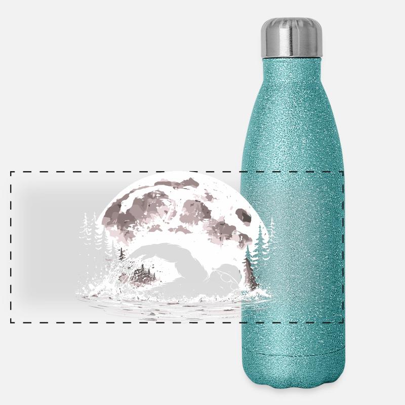 Bigfoot Float Panoramic Glitter Thermal Bottle 500 ml