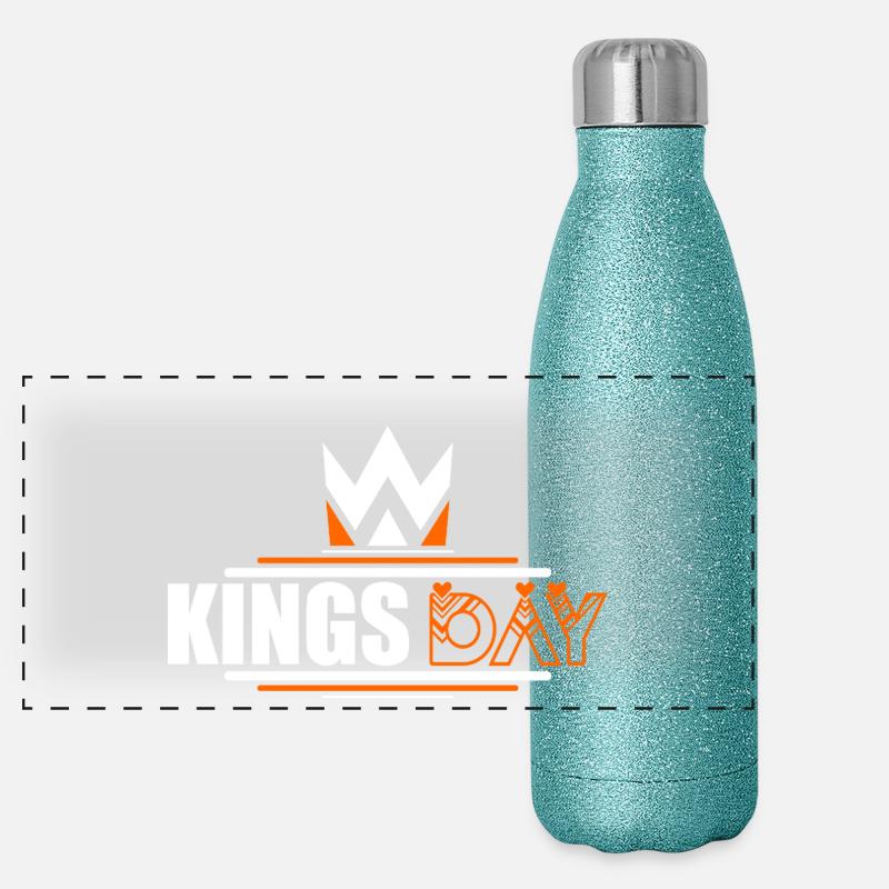 Kingsday Panoramic Glitter Thermal Bottle 500 ml