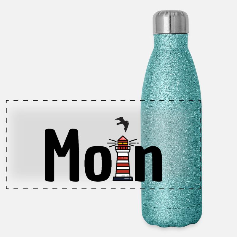Phare de Moin Seagull Gourde isotherme panoramique pailletée 500 ml