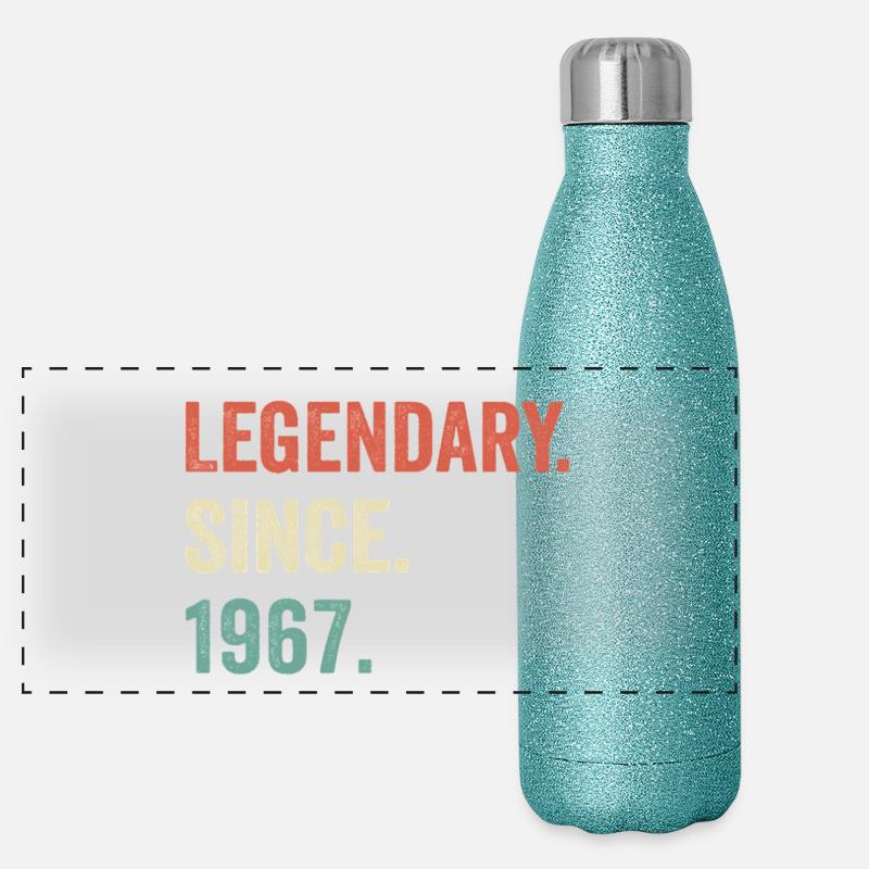 legendary since 1967 Panoramic Glitter Thermal Bottle 500 ml