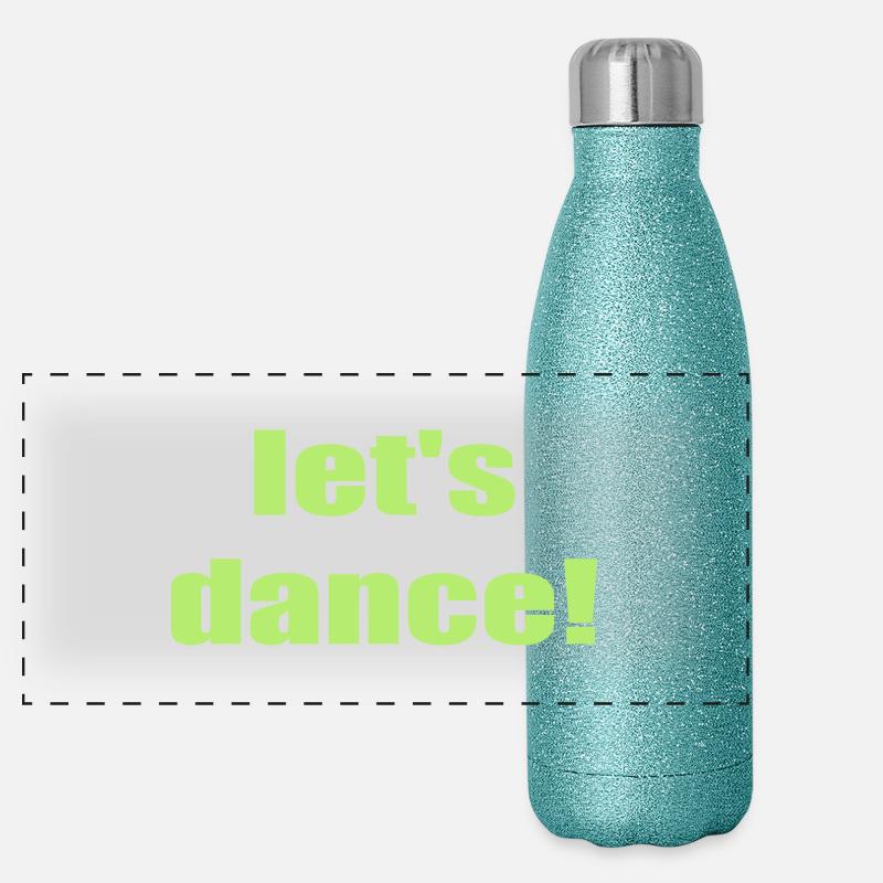 let's dance Panoramic Glitter Thermal Bottle 500 ml