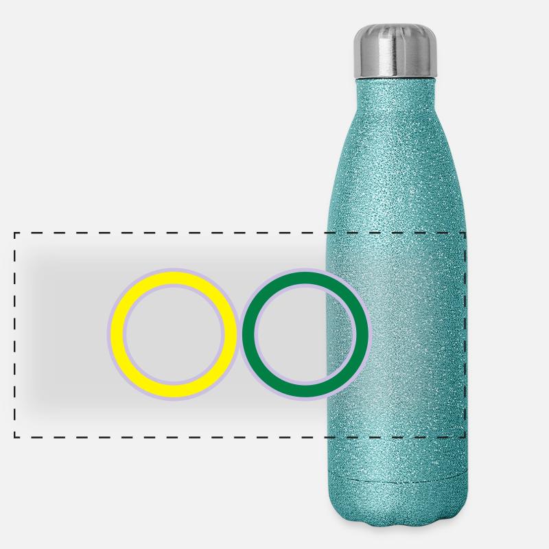 2_anneau Panoramic Glitter Thermal Bottle 500 ml