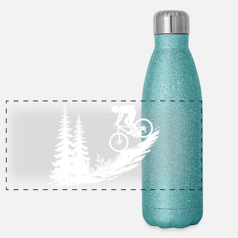 VTT VTT Gourde isotherme panoramique pailletée 500 ml