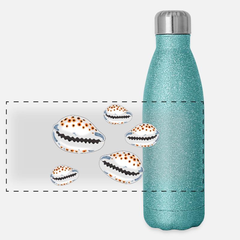 mussels Panoramic Glitter Thermal Bottle 500 ml