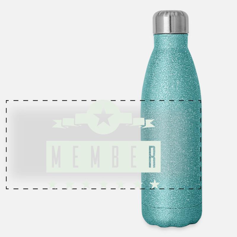 Members Panoramic Glitter Thermal Bottle 500 ml