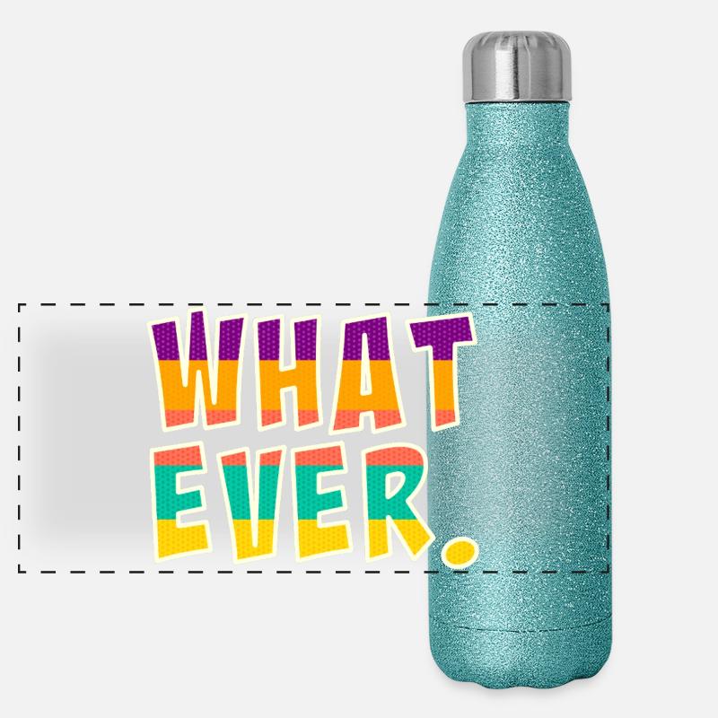 Whatever Panoramic Glitter Thermal Bottle 500 ml
