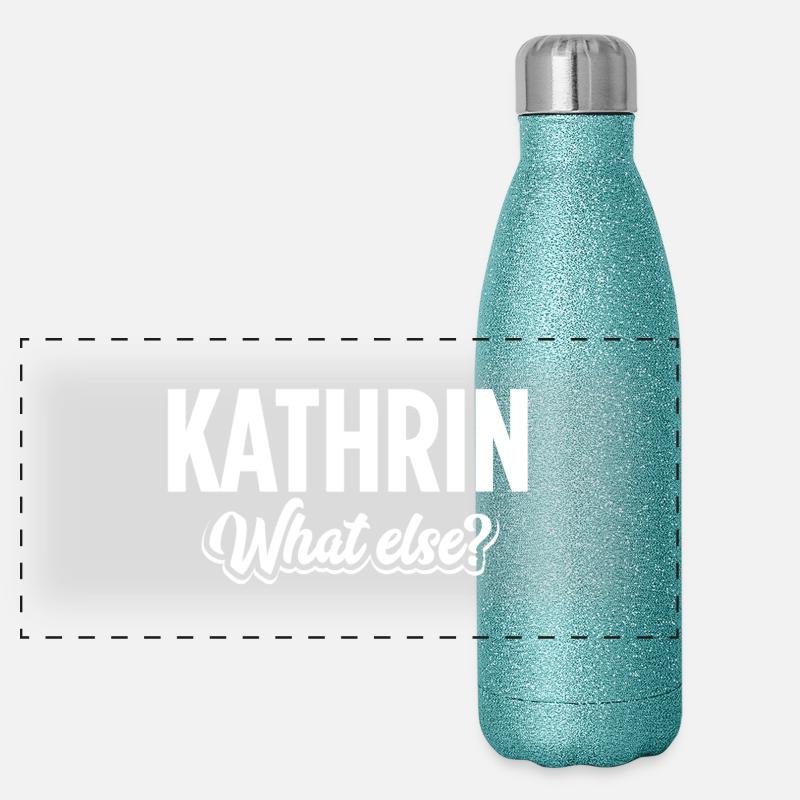 KATHRIN - we Panorama Glitzer Isolierflasche 500 ml