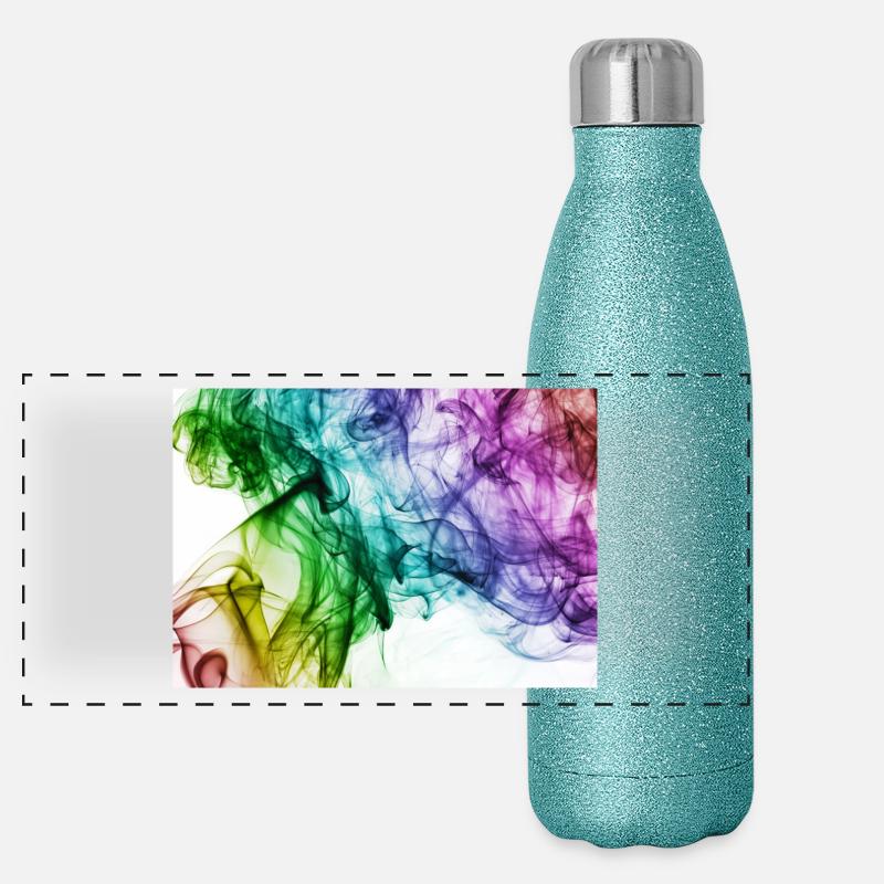 colorful Panoramic Glitter Thermal Bottle 500 ml