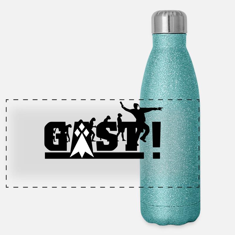 GAST! Panorama Glitzer Isolierflasche 500 ml