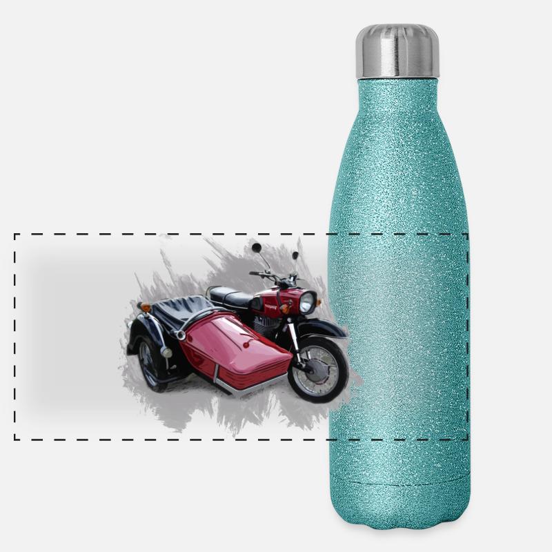 Simson Schwalbe Duo Panorama Glitzer Isolierflasche 500 ml