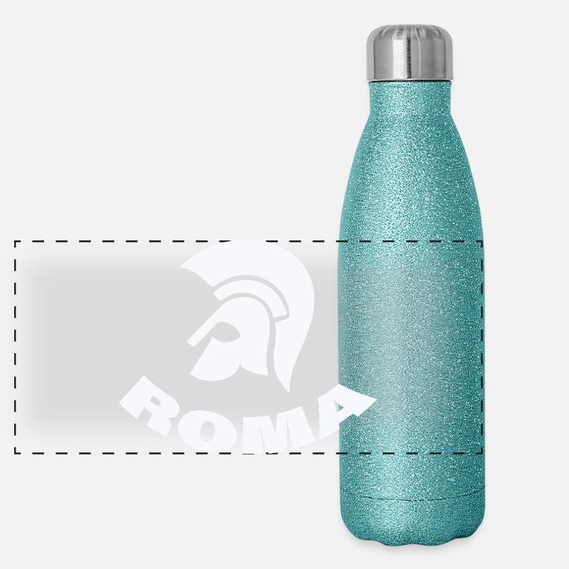 Rom Gourde isotherme panoramique pailletée 500 ml
