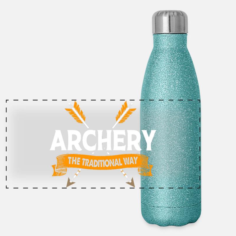Archery Archery Archer Panoramic Glitter Thermal Bottle 500 ml