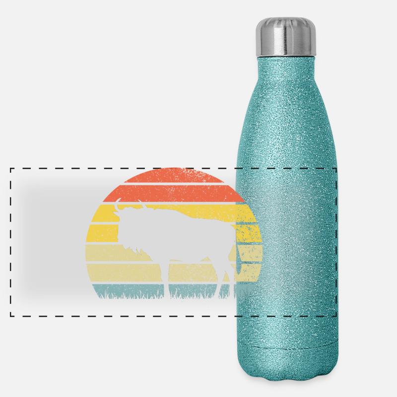 Gnu Gourde isotherme panoramique pailletée 500 ml