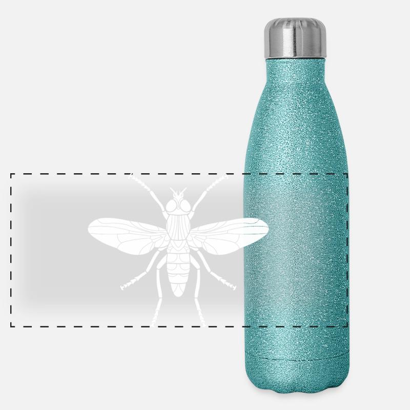 Housefly Panoramic Glitter Thermal Bottle 500 ml