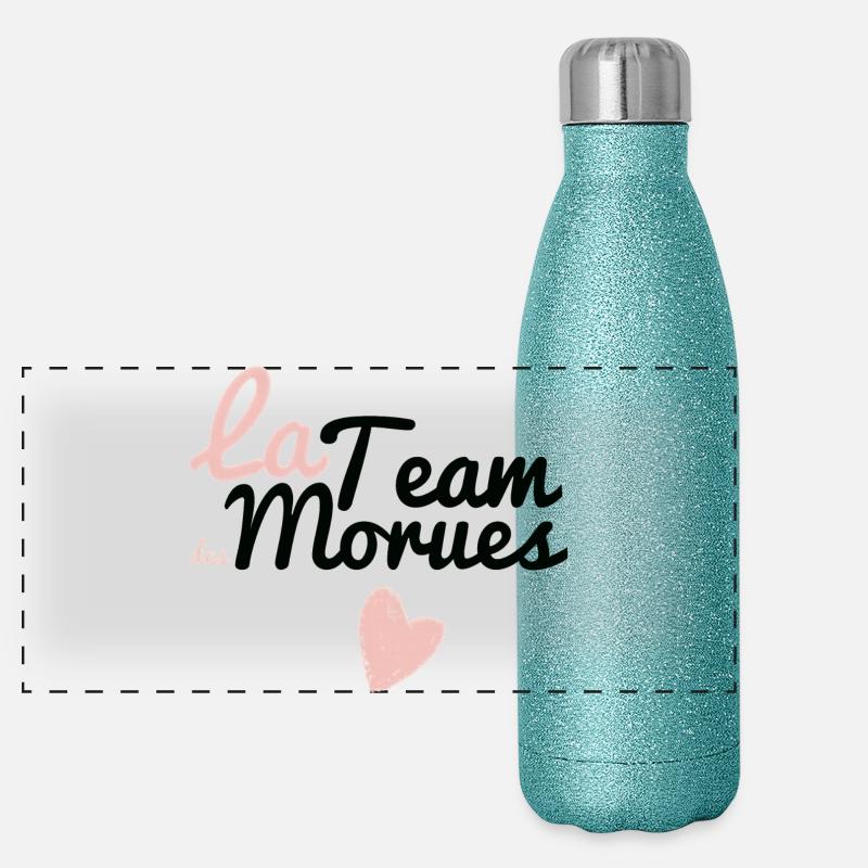 The cod team Panoramic Glitter Thermal Bottle 500 ml