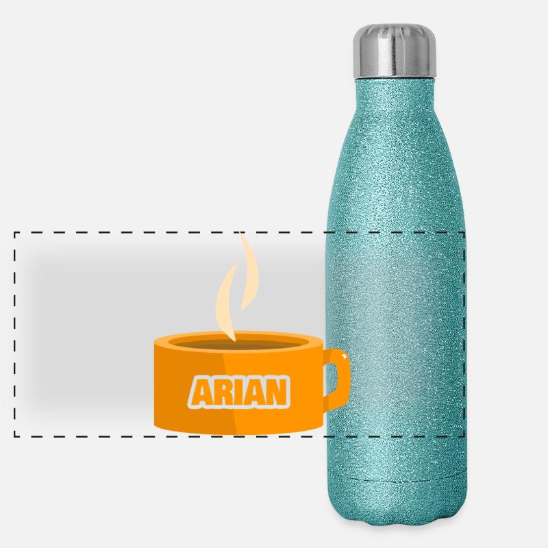 Arien Gourde isotherme panoramique pailletée 500 ml
