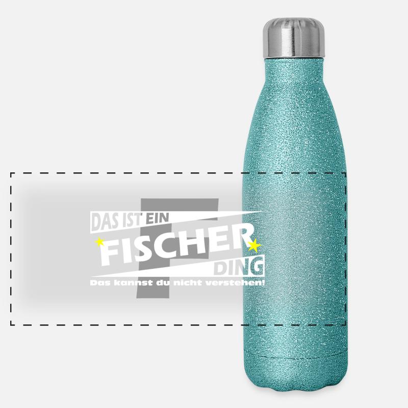 Fischer Ding Panorama Glitzer Isolierflasche 500 ml
