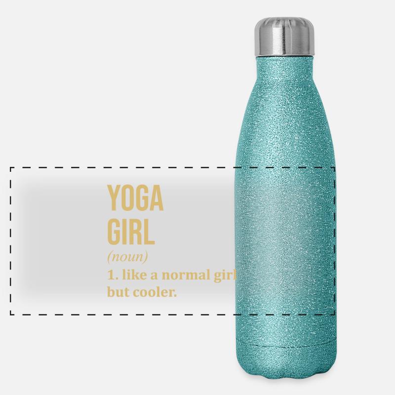 Panorama Glitzer Isolierflasche 500 ml